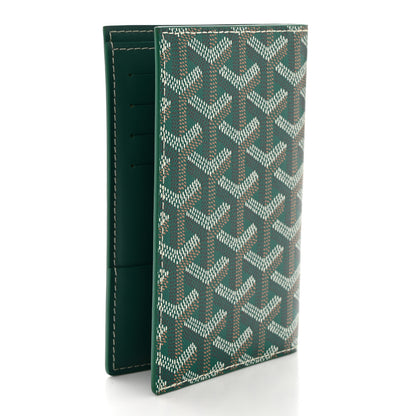 Goyard Goyardine Passport Wallet Green 3 of 8
