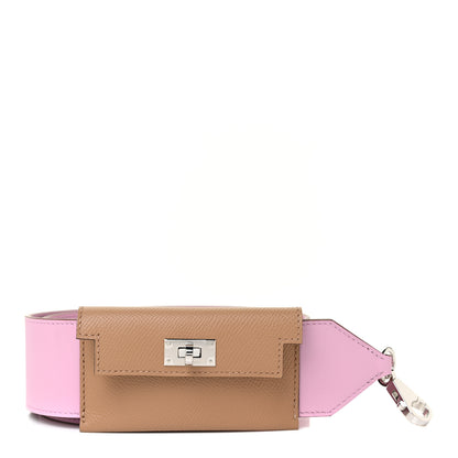 Hermes Swift Epsom Pocket Kelly Shoulder Strap Mauve Sylvestre Chai 1 of 6