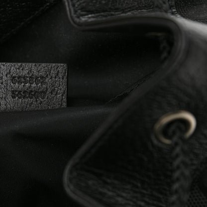 Gucci Econyl Nylon Monogram Off The Grid Drawstring Bucket Backpack Black 7 of 9