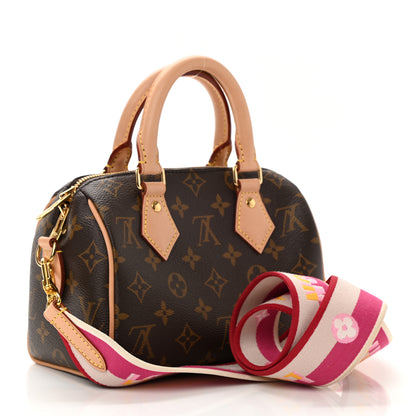 Louis Vuitton Monogram Speedy Bandouliere 20 Fuchsia 2 of 7