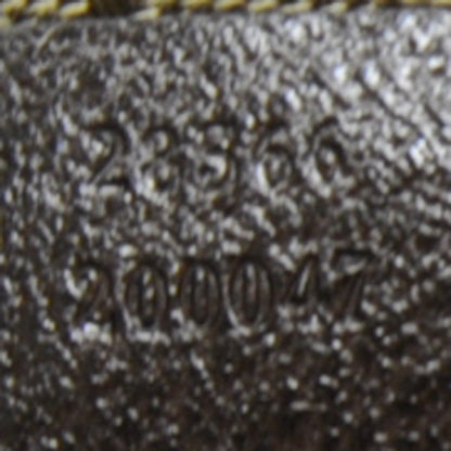Gucci GG Monogram Web Double Pocket Belt Bag Ebony 1 of 2