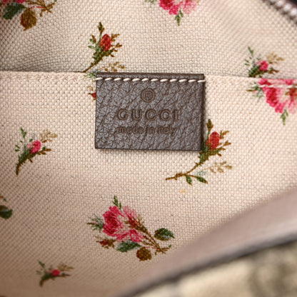 Gucci GG Supreme Monogram Web Neo Vintage Shoulder Bag Beige New Acero Crop 6 of 11