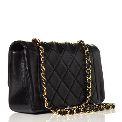 Chanel Lambskin Quilted Small Single Flap Black 3 of 9
