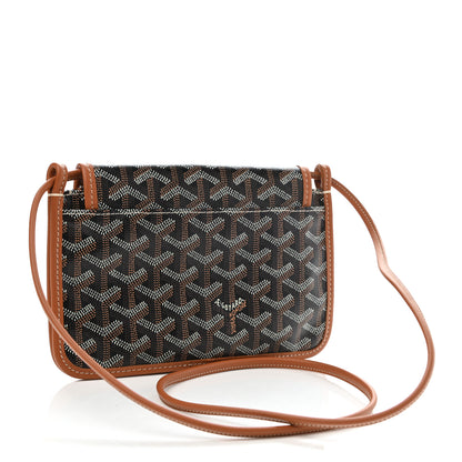 Goyard Goyardine Plumet Wallet Clutch Black Gold 3 of 13