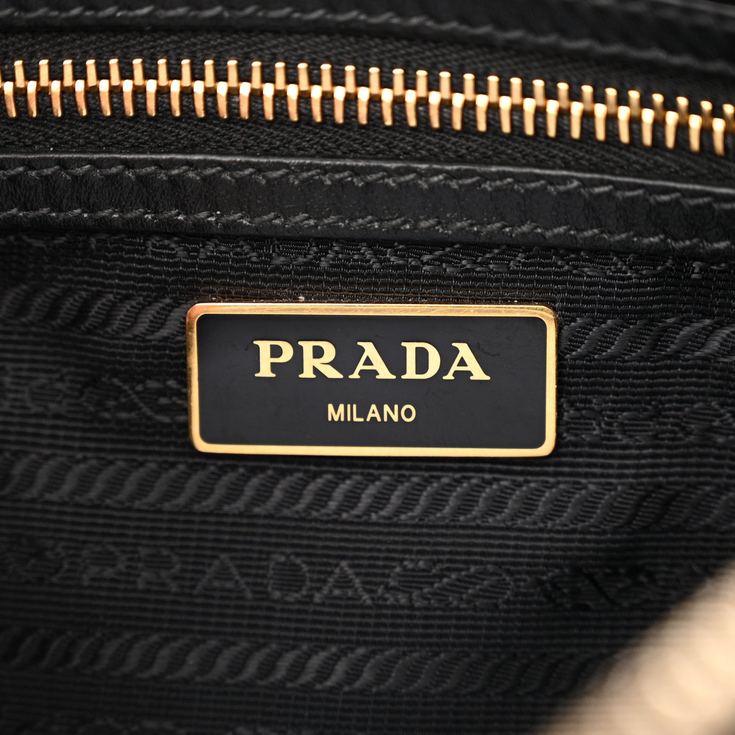 Prada Tessuto Nylon Soft Calf Camera Bag Black 6 of 14