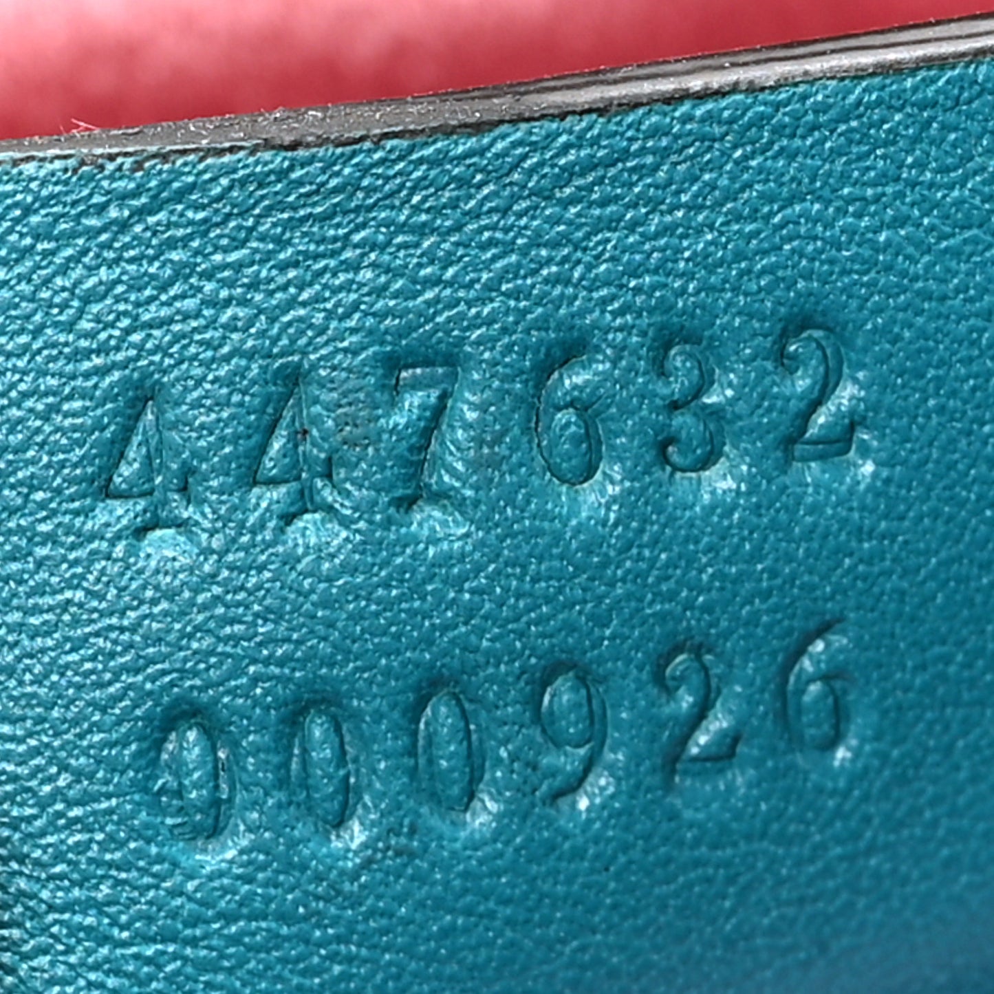 Velvet Matelasse Small GG Marmont Chain Shoulder Bag Pavone Cyan