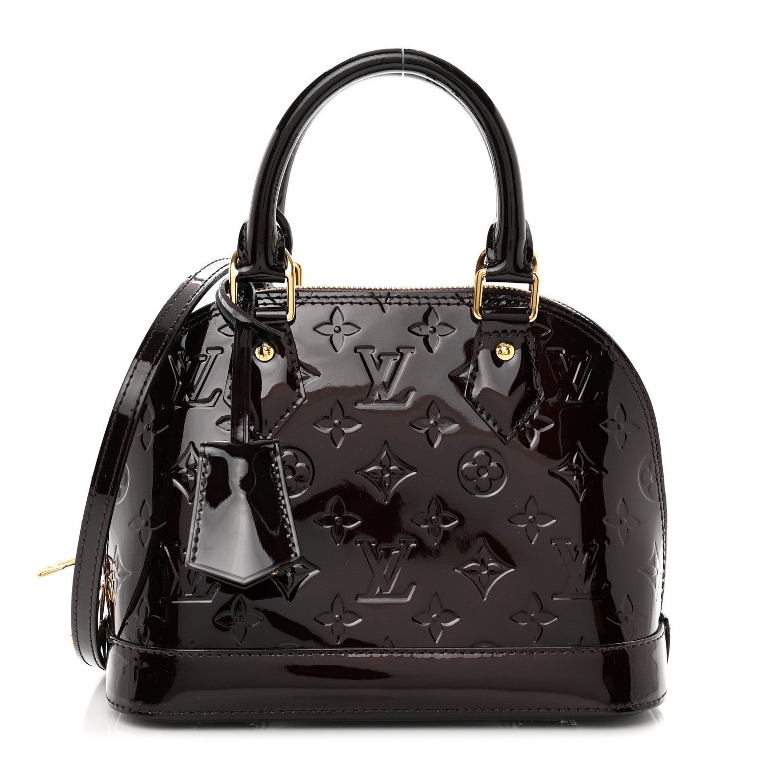 Louis Vuitton Vernis Alma BB Amarante 1 of 9