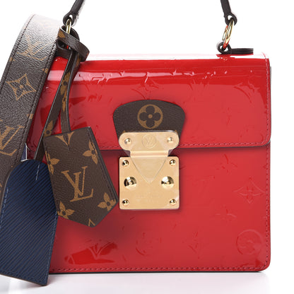 Louis Vuitton Vernis Epi Monogram Spring Street Scarlet 7 of 10