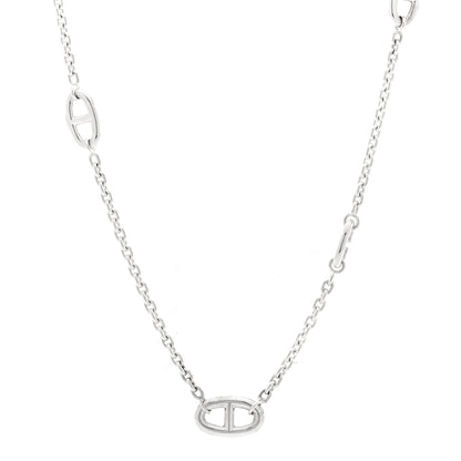 Hermes Sterling Silver Farandole Necklace 80 1 of 4