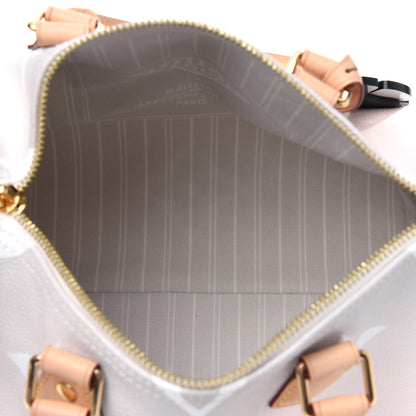 Louis Vuitton Monogram Giant By The Pool Speedy Bandouliere 25 Brume 3 of 3