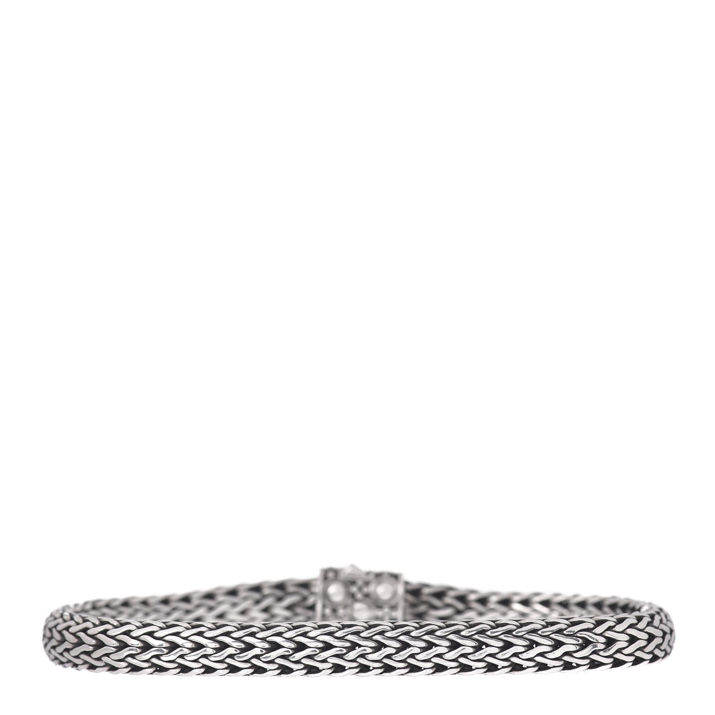 Sterling Silver 18K Yellow Gold 6mm Jaisalmer Classic Chain Dot Bracelet