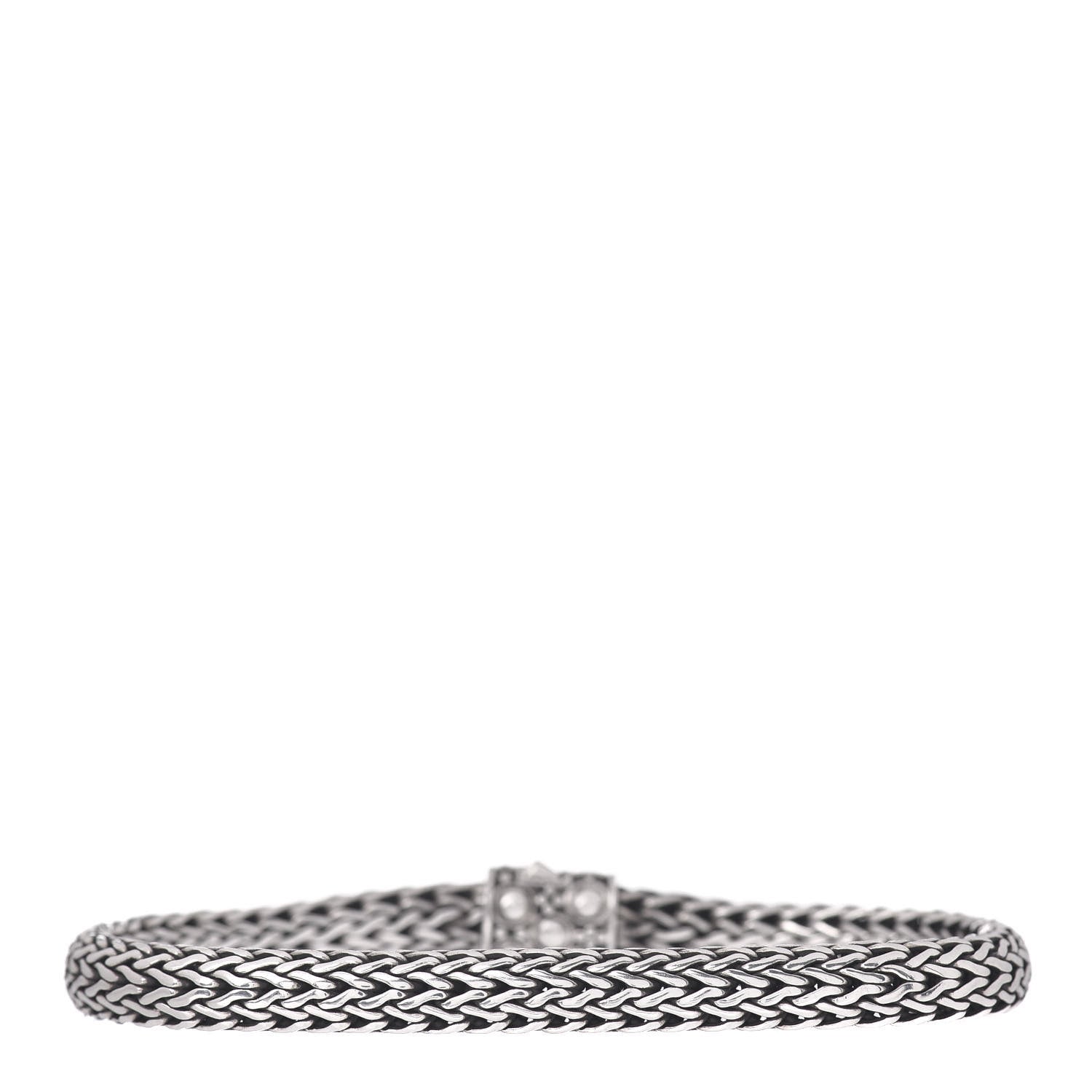 John Hardy Sterling Silver 18K Yellow Gold 6mm Jaisalmer Classic Chain Dot Bracelet 3 of 4