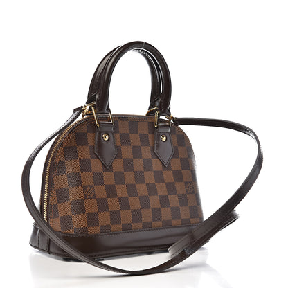 Louis Vuitton Damier Ebene Alma BB 2 of 12