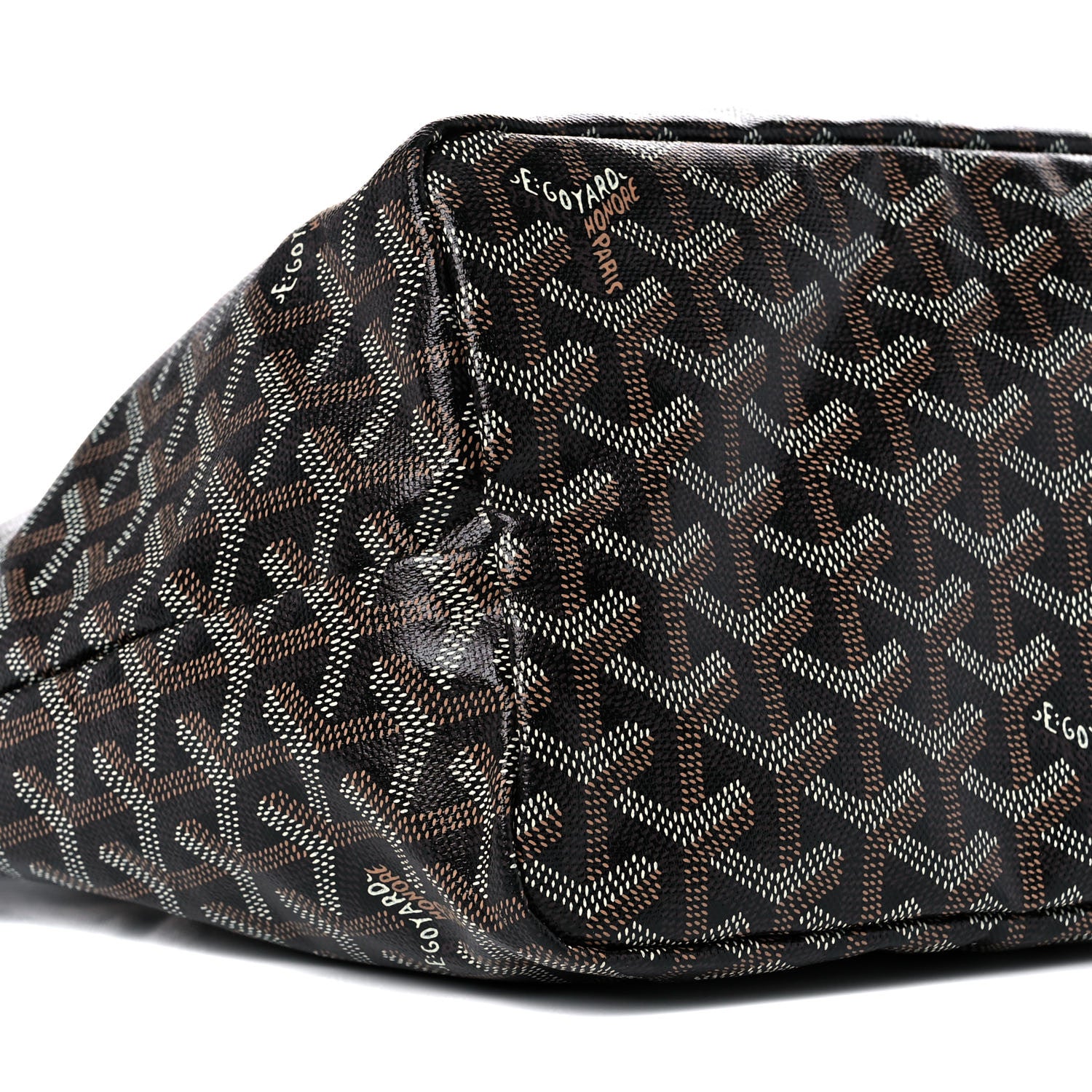 Goyard Goyardine Saint Louis PM Black Gold 7 of 8