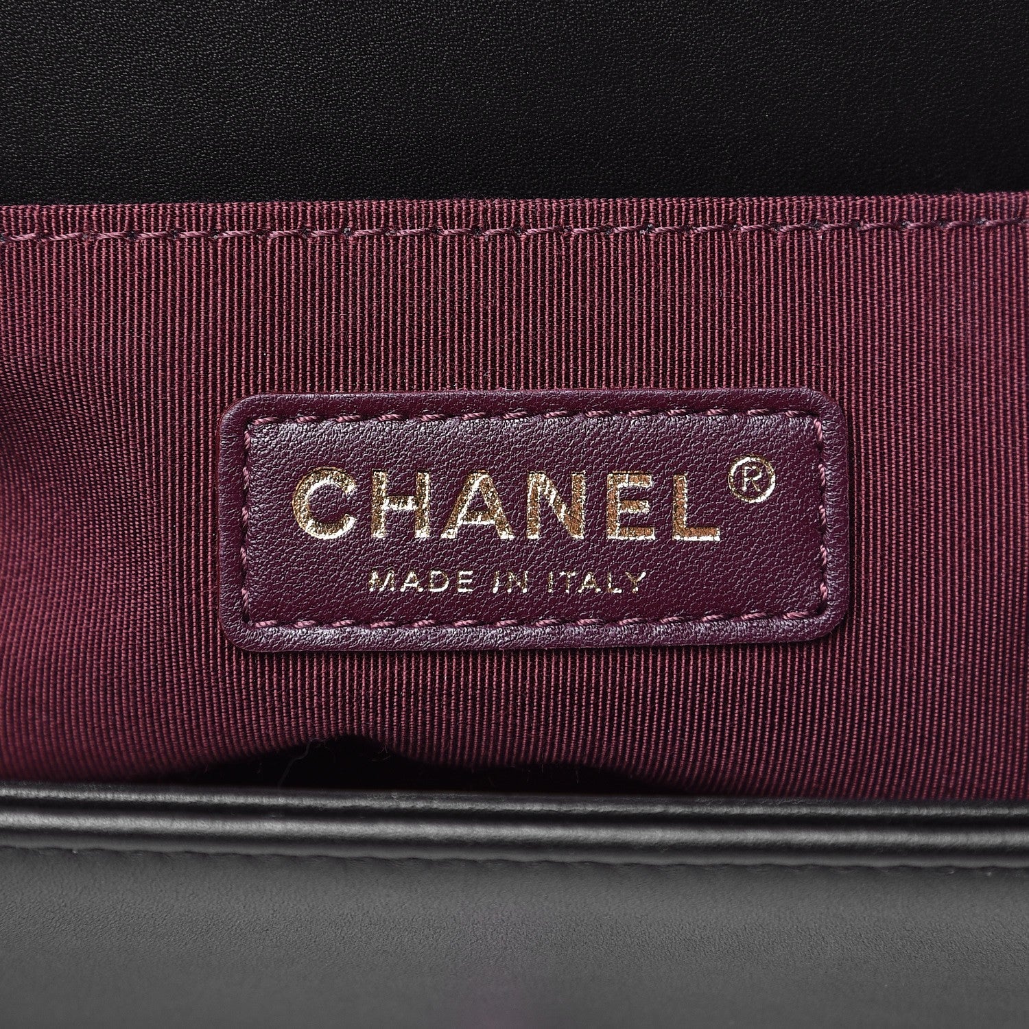 Chanel Caviar Suede Calfskin Chevron Medium Boy Flap Black 6 of 8