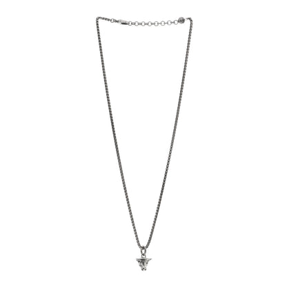 Gucci Sterling Silver Anger Forest Bull Head Necklace 3 of 4
