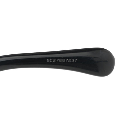 Chanel Acetate Crystal CC Shield Sunglasses 5466-B Black 8 of 9