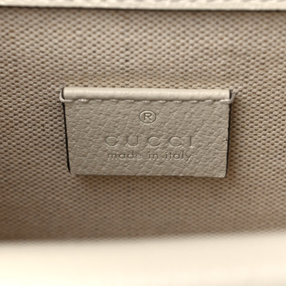 Gucci Textured Calfskin Crystal Mini Dionysus Shoulder Bag Mystic White 6 of 12