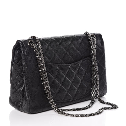 Chanel Caviar Quilted 2.55 Reissue 226 Flap Black 3 of 10