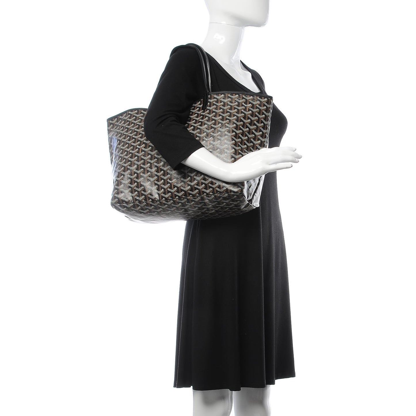 Goyardine Saint Louis PM Black
