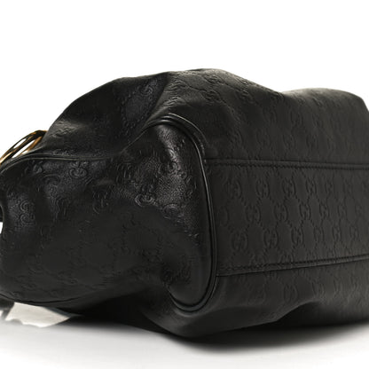 Gucci Guccissima Medium Sukey Tote Black 10 of 14