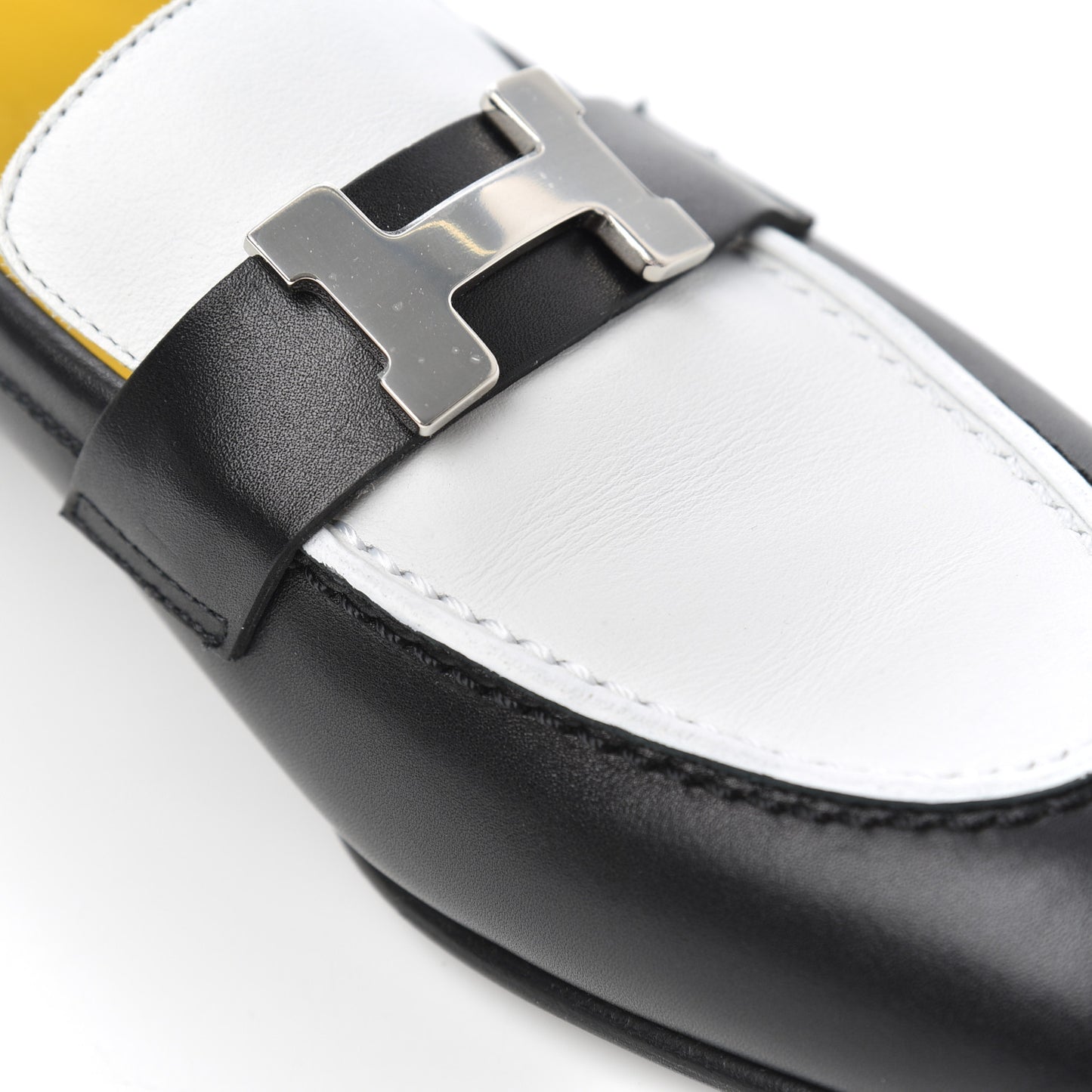 Womens Paris Loafers 36.5 Black White