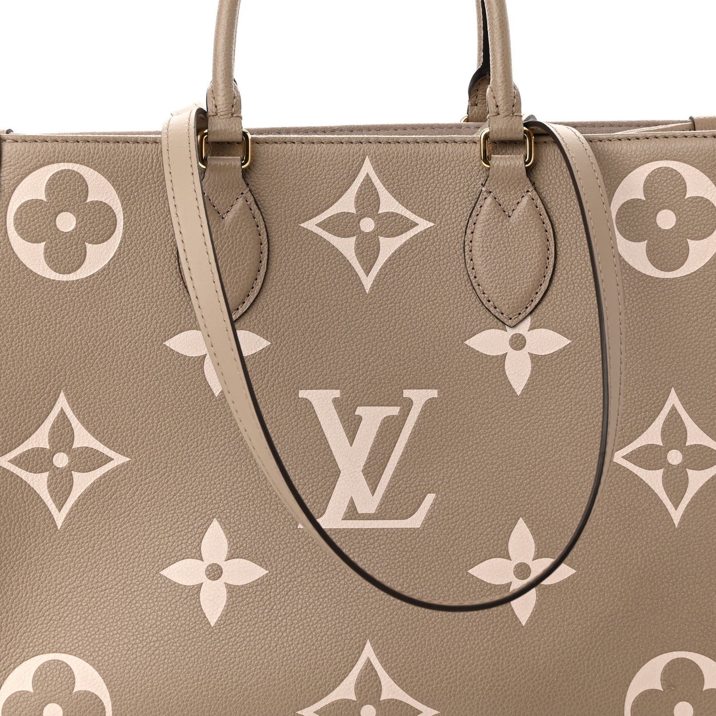 Empreinte Monogram Giant Onthego MM Tourterelle Creme