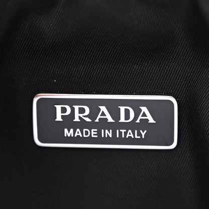 Prada Re-Nylon Soft Padded Small Double Handled Shoulder Bag Black 6 of 10