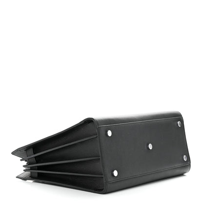 Saint Laurent Grained Calfskin Small Sac De Jour Black 5 of 13