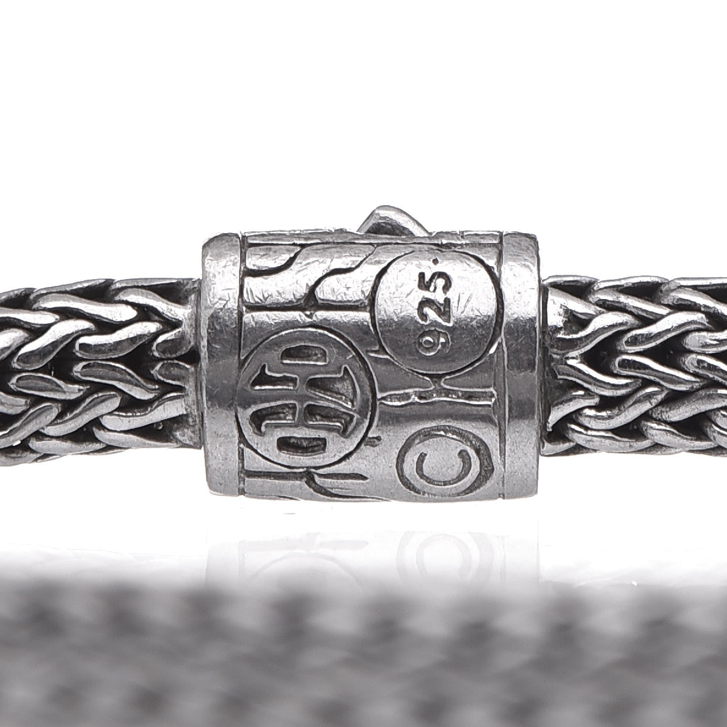 John Hardy Sterling Silver Black Sapphire 5mm Classic Chain Bracelet 5 of 5