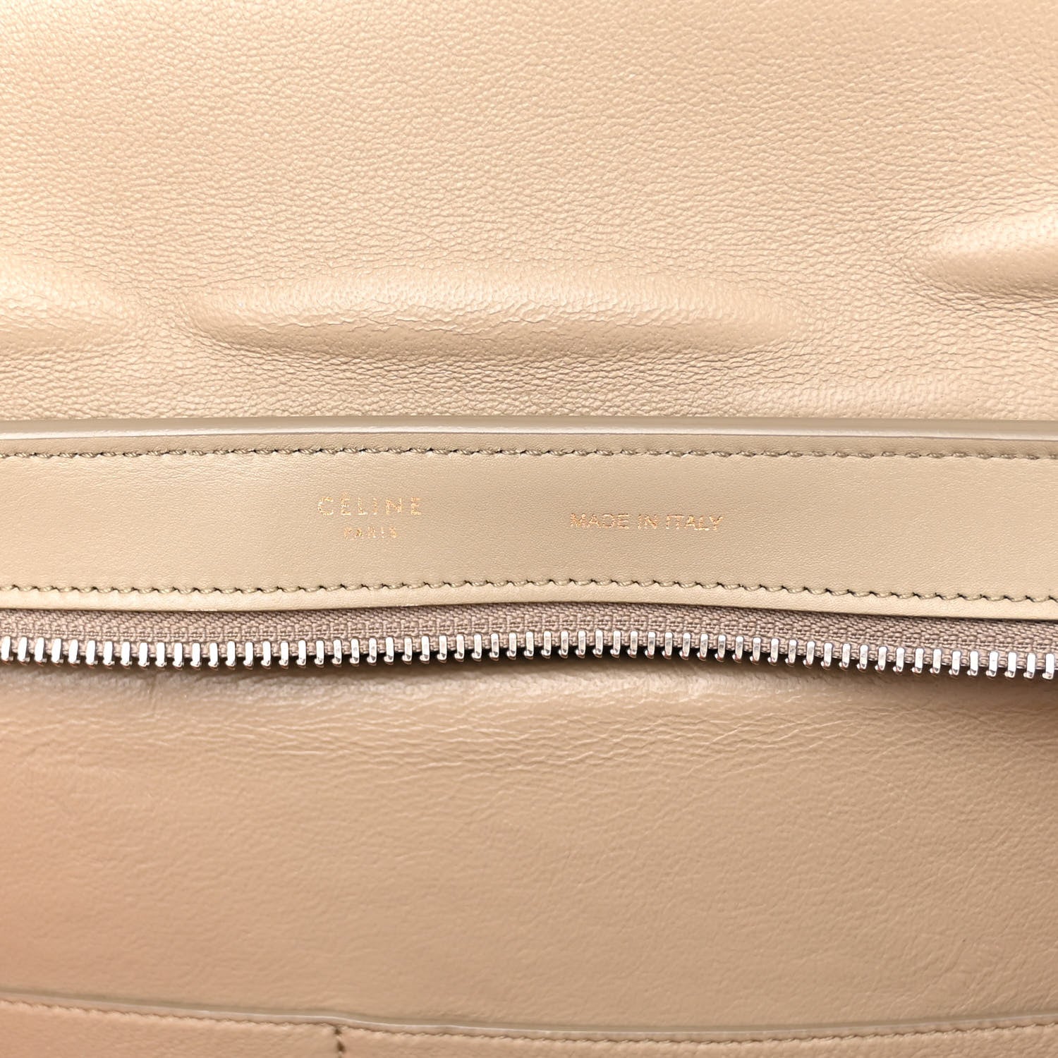 Celine Smooth Calfskin Suede Medium Tri-Color Trapeze Orange 11 of 17