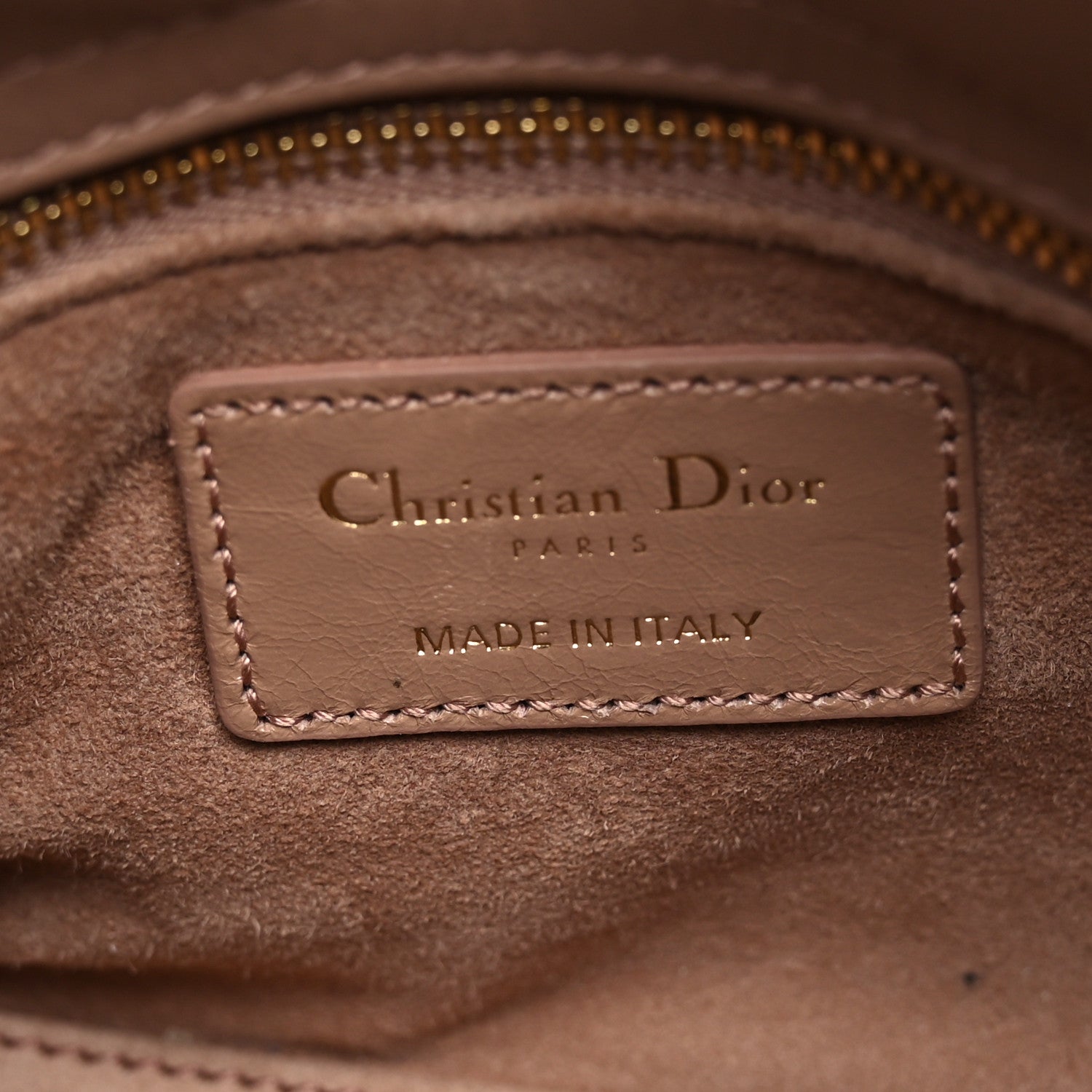 Christian Dior Lambskin Gathered Mini Lady Dior Fard 6 of 8