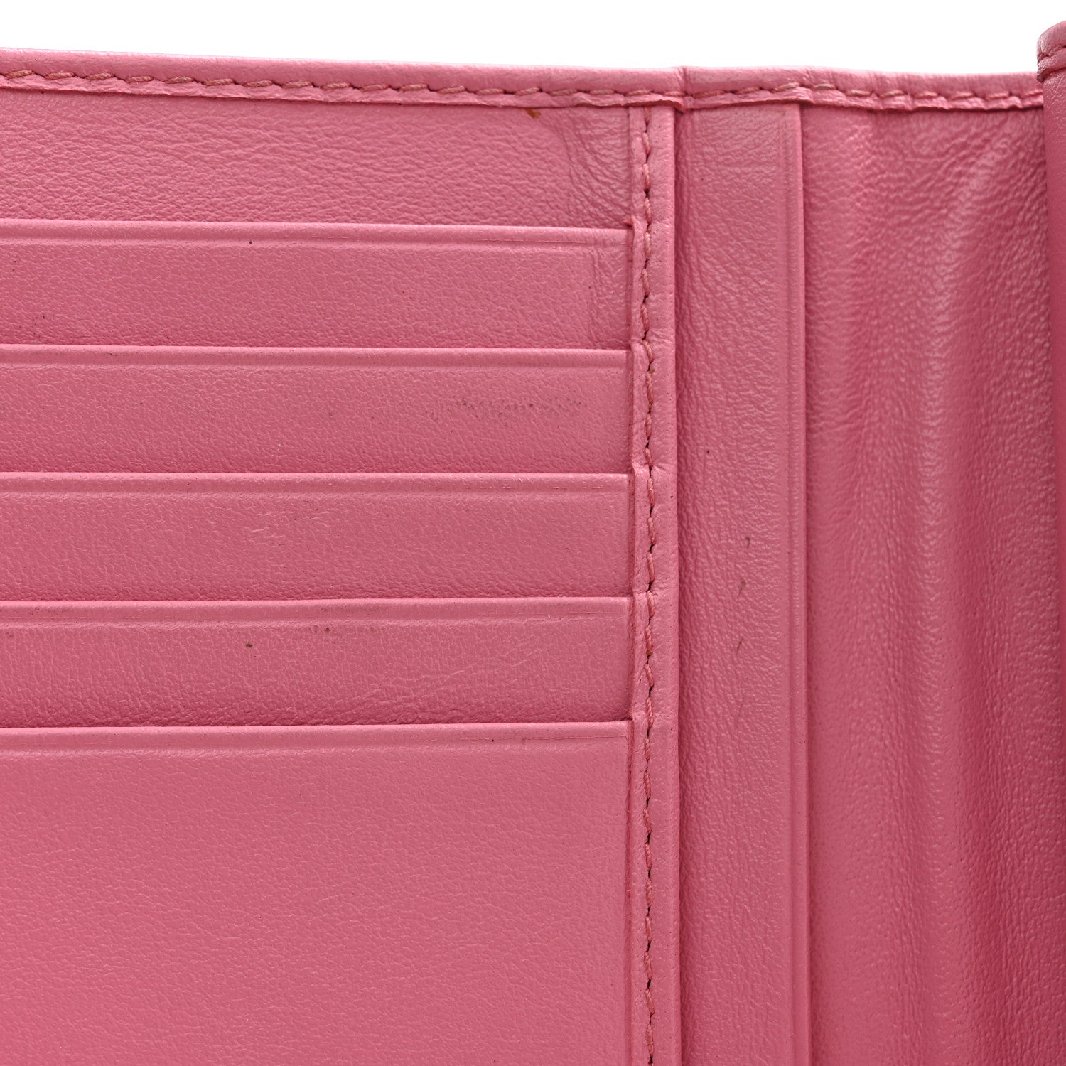 Prada Vitello Move Metal Compact Wallet Geranio 8 of 9