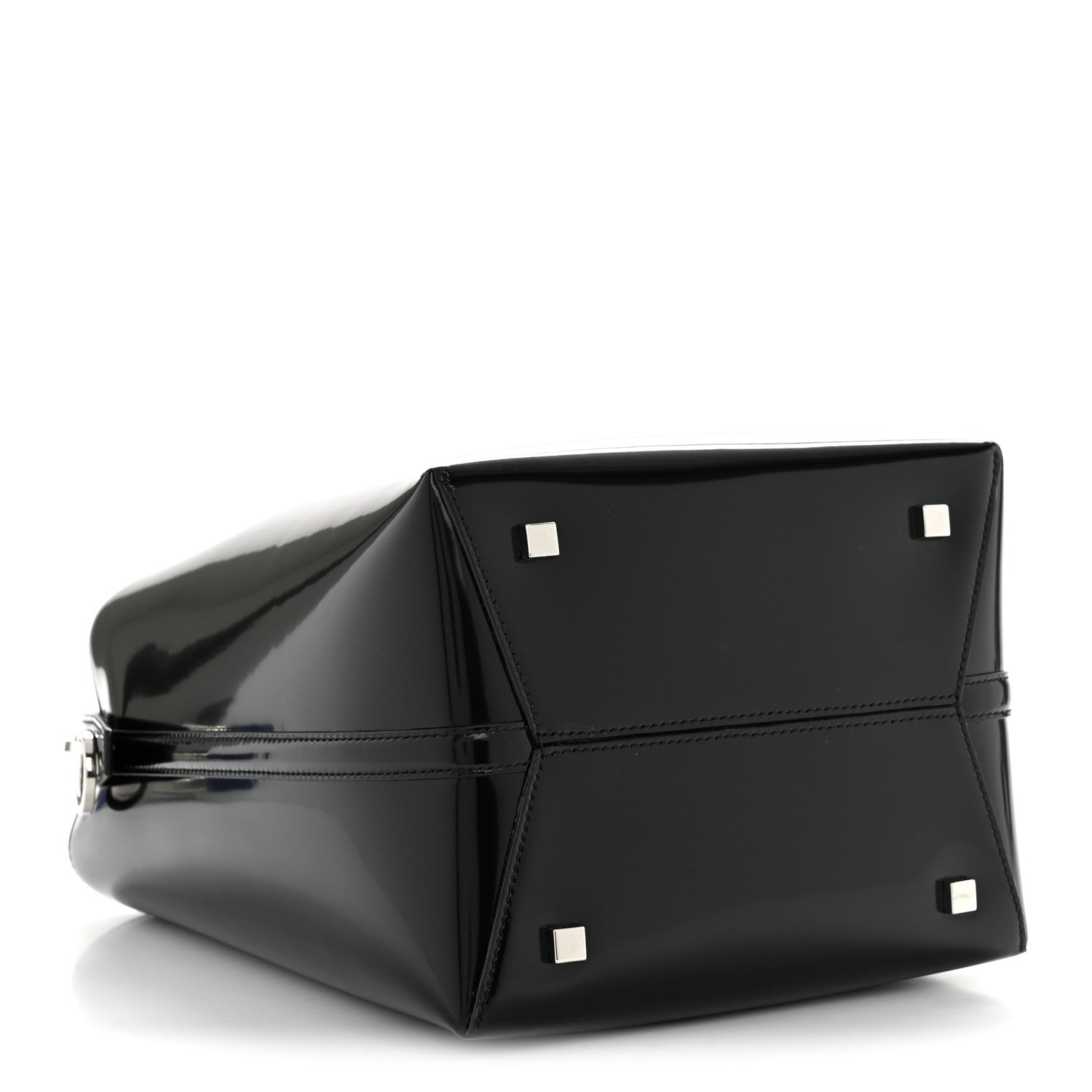 Saint Laurent Patent Calfskin Le 37 Bucket Bag Black 5 of 13