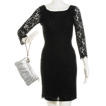 Gucci Guccissima New Britt Wristlet Silver 2 of 7