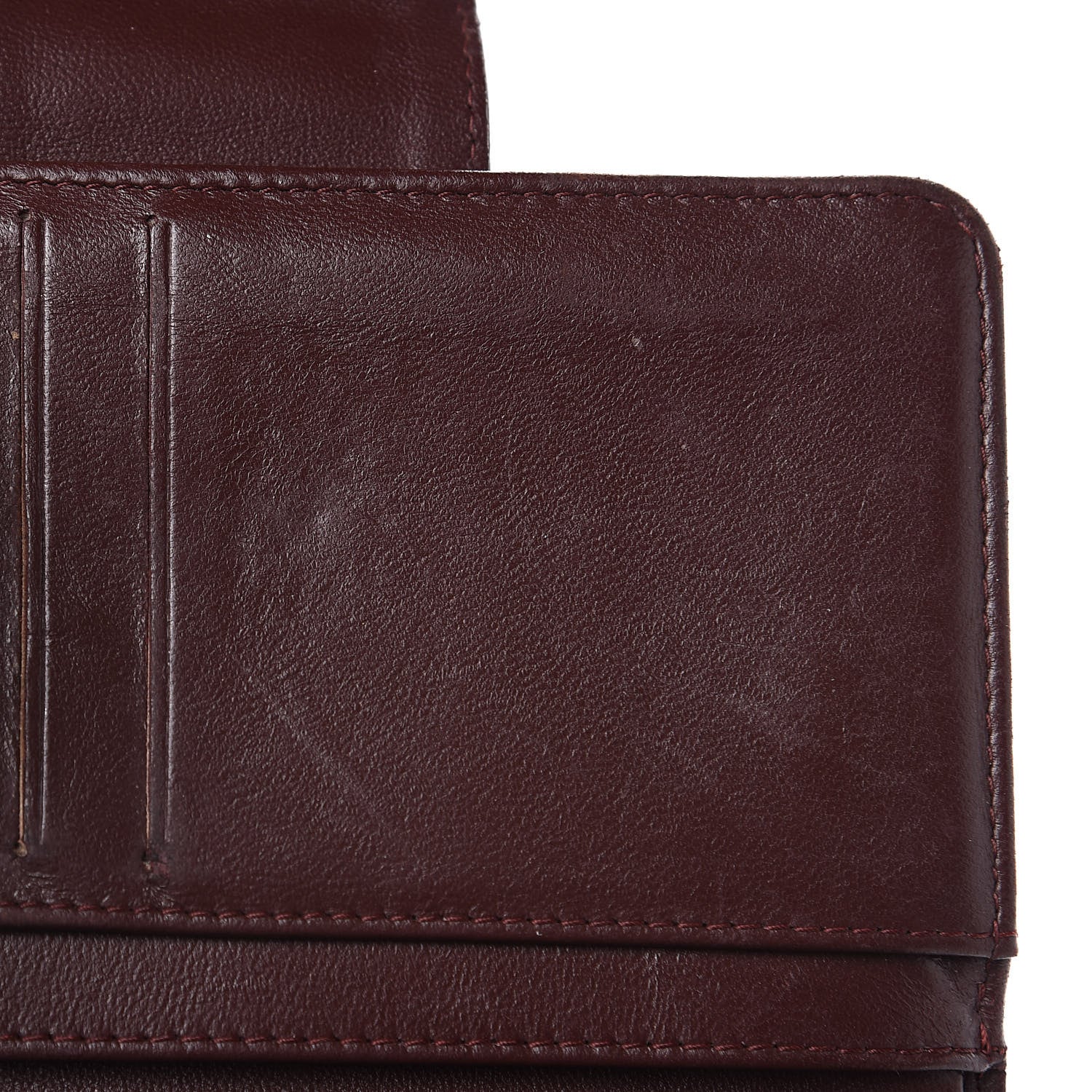 Chanel Lambskin Quilted Boy Zipped Pocket Wallet Burgundy 18 of 18