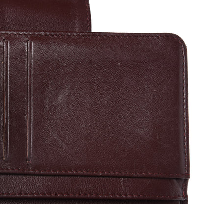 Chanel Lambskin Quilted Boy Zipped Pocket Wallet Burgundy 18 of 18