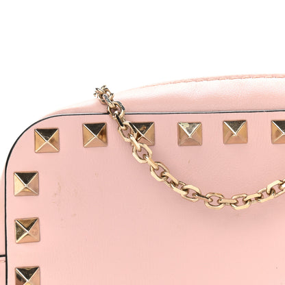 Valentino Garavani Calfskin Small Rockstud Chain Camera Crossbody Bag Loto 8 of 10