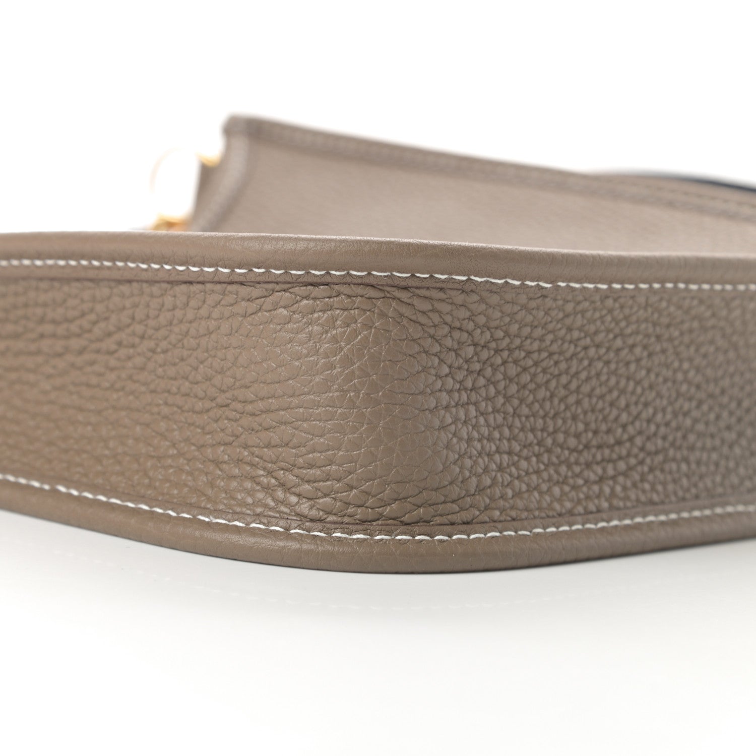Hermes Taurillon Clemence Amazone Evelyne TPM Etoupe Bleu Indigo 9 of 12