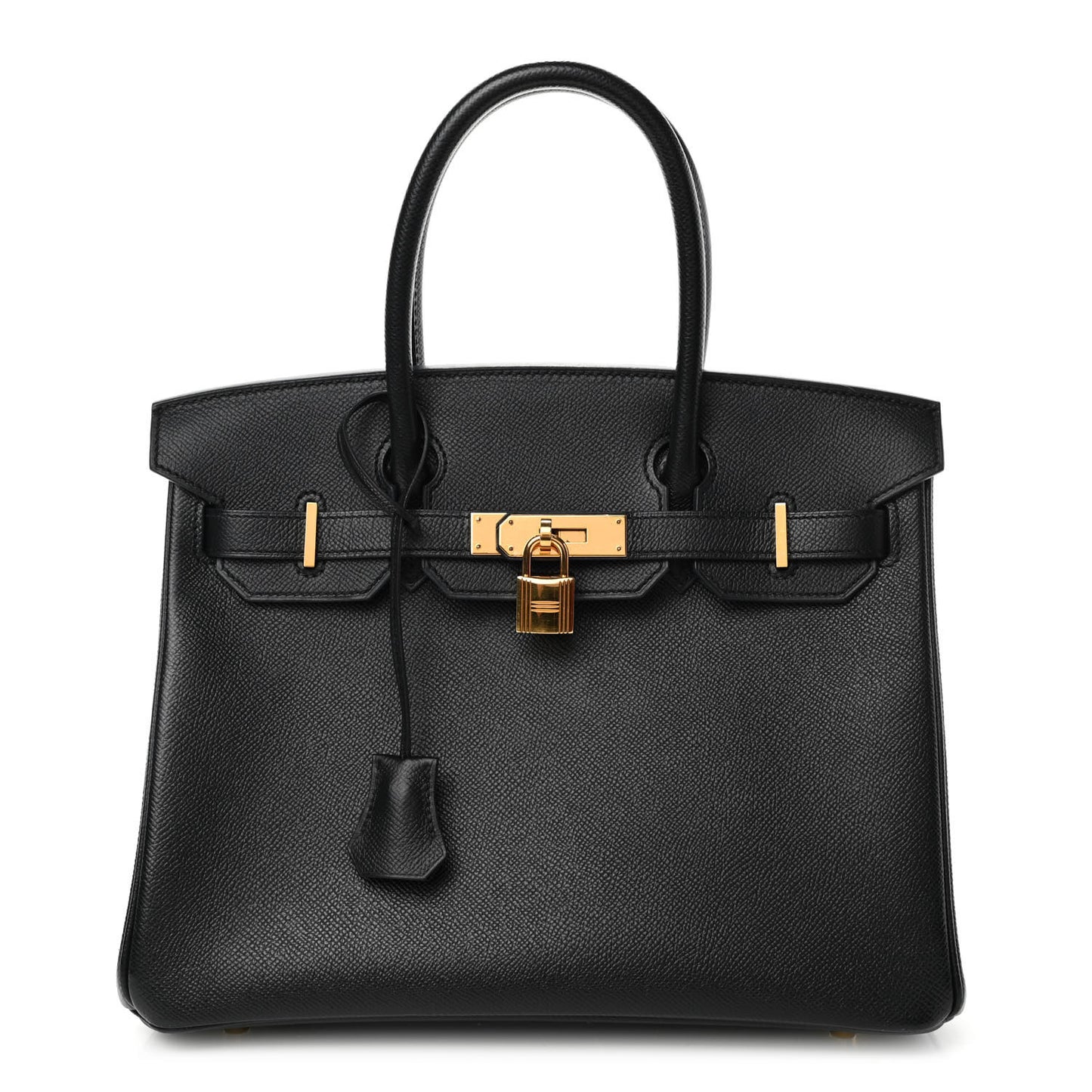 Epsom Birkin 30 Black