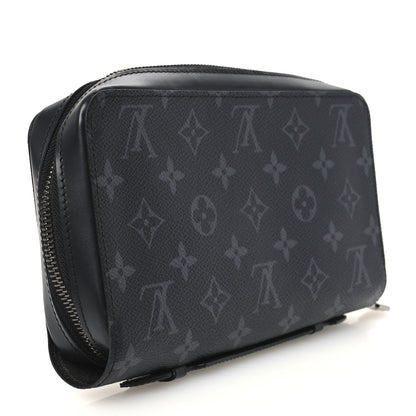 Louis Vuitton Monogram Eclipse Zippy XL Wallet 3 of 9