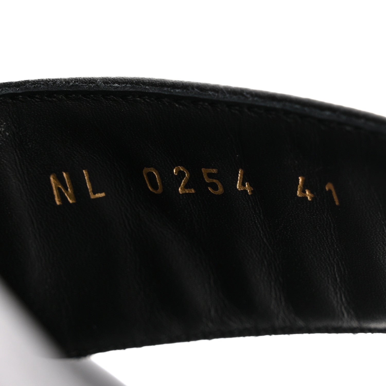 Louis Vuitton Grained Calfskin Sunset Comfort Flat Sandals 41 Black 9 of 9