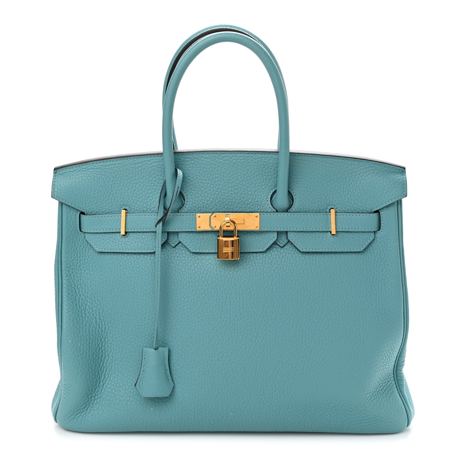 Hermes Taurillon Clemence Birkin 35 Bleu Saint Cyr 1 of 15