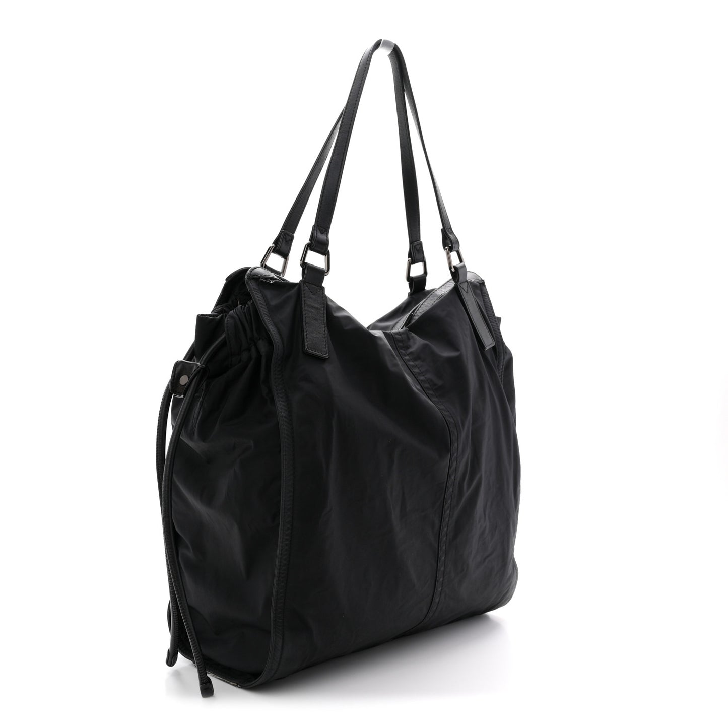 Nylon Buckleigh Packable Tote Black