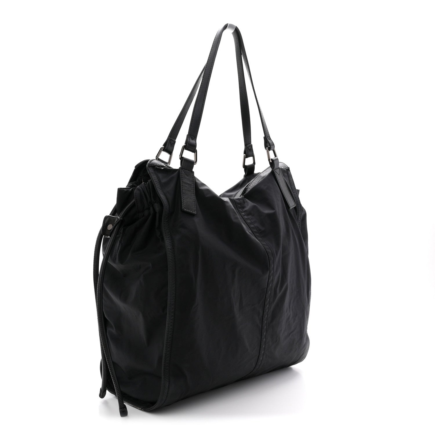 Burberry Nylon Buckleigh Packable Tote Black 3 of 14