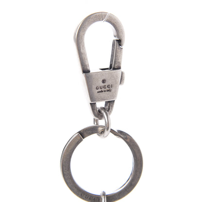 Gucci Calfskin Interlocking G Key Chain Blue 3 of 4