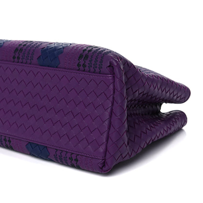 Bottega Veneta Nappa Intrecciato Medium Tote Purple 10 of 16