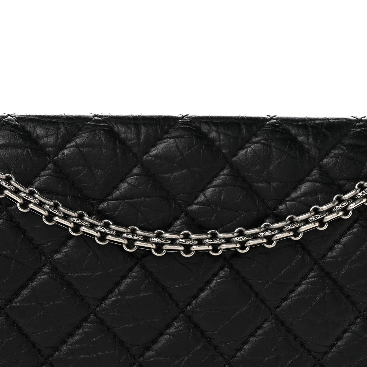 Chanel Aged Calfskin Quilted 2.55 Reissue 226 Flap Black 8 of 12