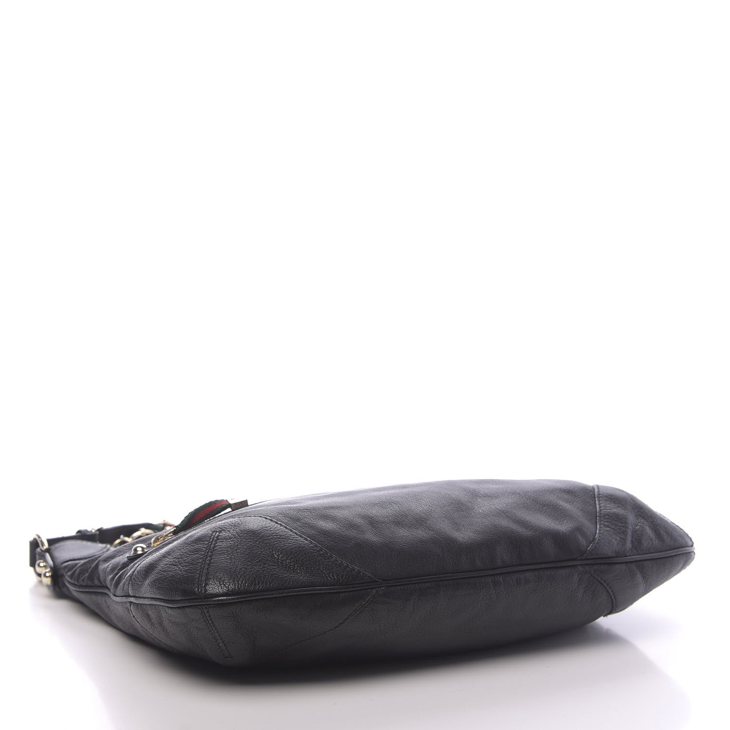 Gucci Calfskin Medium Capri Shoulder Bag Black 4 of 10
