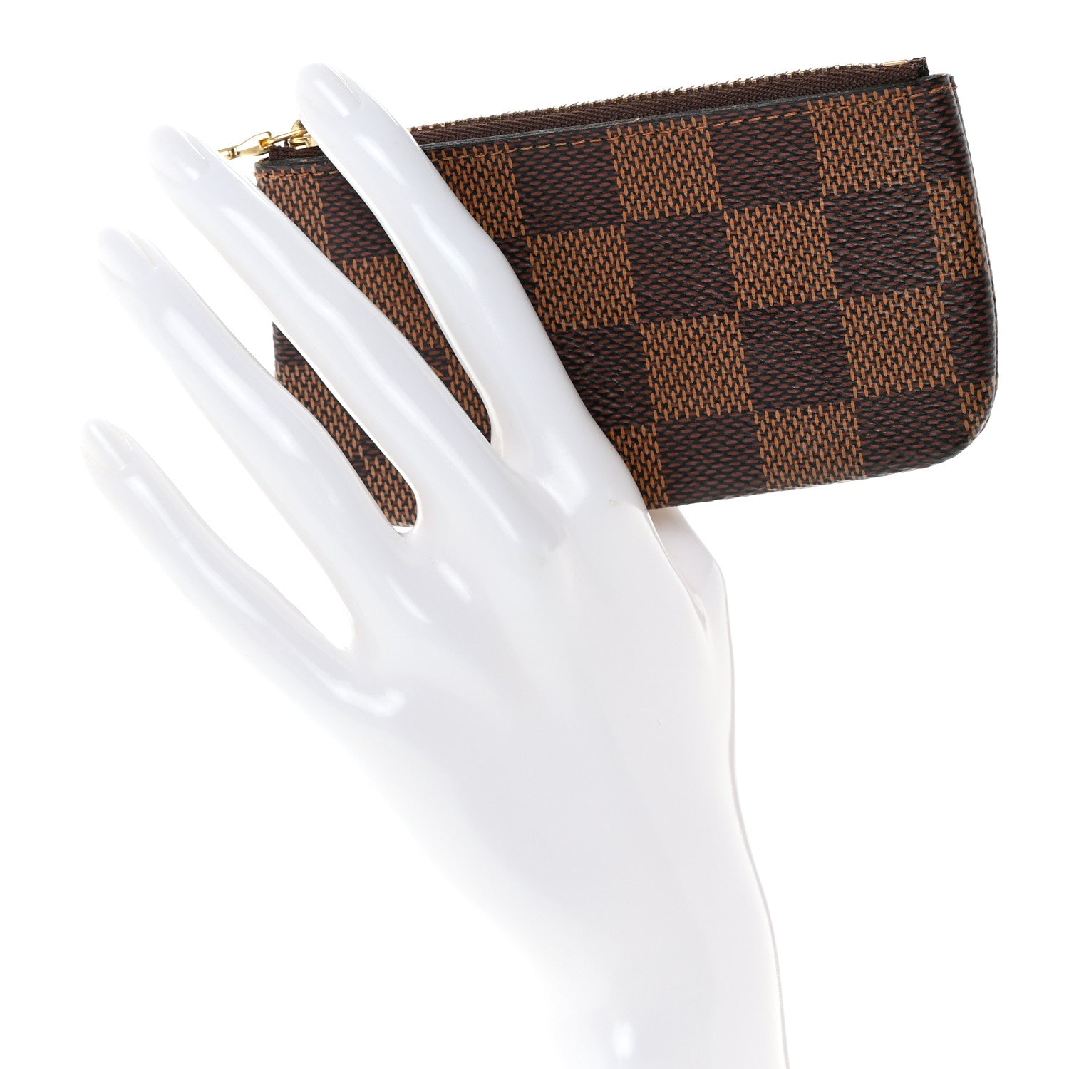 Louis Vuitton Damier Ebene Key Pouch 2 of 8